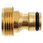 Адаптер латунный, 3/4, внешняя резьба Palisad 65850