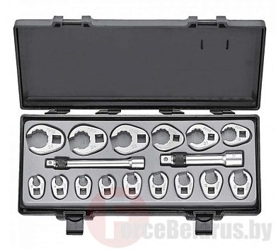 Набор ключей-насадок разрезных 10-26 мм 17 пр. Force 5172