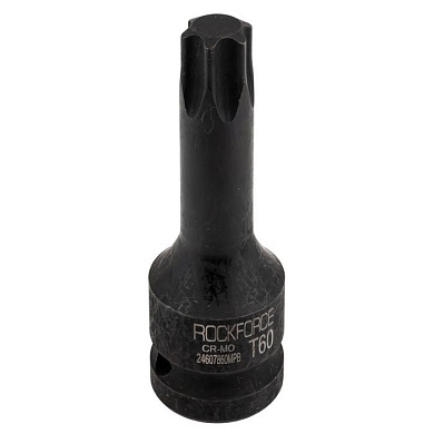 Головка-бита TORX ударная T60, 1/2" RockForce RF-24607860MPB