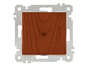 Выключатель 1-клав., скрытый, без рамки, пруж. зажим, вишня, RITA, 10 A, 250 V, IP 20, Mutlusan 22004010156