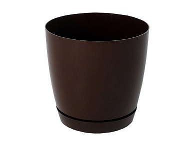 Горшок для цветов 2 л Фрезия 1 (шоколад) Гарденпласт 60007