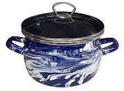 Кастрюля 2,5л (сфера) Сантэкс 1-2425111(Сер.гр.)(СБ)