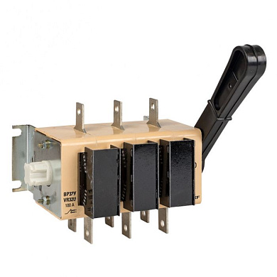 Выключатель-разъединитель ВР32У-31А71220 100А 2 направ, с д/г камерами несъемная левая/правая рукоятка MAXima EKF PROxima uvr32-31a71220