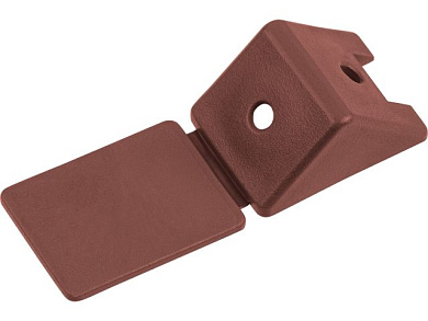 Уголок мебельный пласт. красное дерево, 100 шт в пакете Starfix SM-14861-100