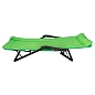 Шезлонг складной с подлокотниками на мягкой основе, светло-зеленый, 1780х670х300 мм, до 200 кг WMC TOOLS WMC-FG-HY-8000LG