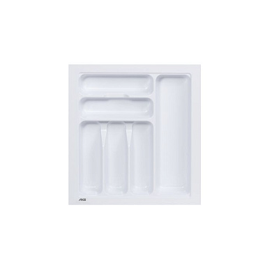 Лоток для столовых приборов 450 BASIC 390*430, белый AKS 113739