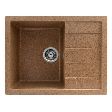 Мойка кухонная из мраморной крошки, терракот, B22-23 Gerhans