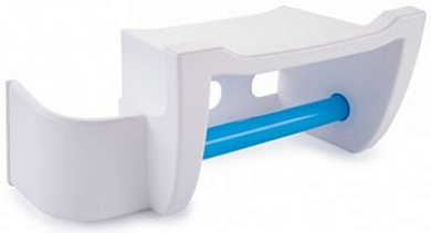 Полка для туалета Mira (сн/белый, голубая лагуна) BEROSSI АС 25001472