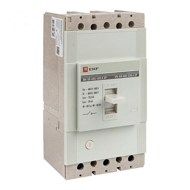 Выключатель нагрузки ВН-99 400/400А 3P EKF PROxima sl99-400-400