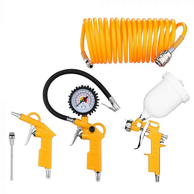 Набор пневмоинструмента DKPT04 SET4 DEKO 018-0916