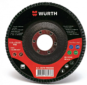Диск лепестковый Optimum, 125 мм, P80, нерж. сталь WÜRTH 0578925Z80