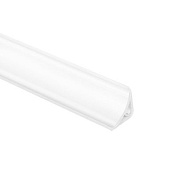 Плинтус ПВХ для столешницы белый узкий, S 011, 1шт=3м.п., AKS 128498