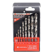 Набор сверл по металлу 8 пр, 3-10 мм EVERFORCE EF-DBS08