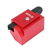 Стамеска угловая 9х9 мм 40Cr, алюминиевый корпус 50x25x25 мм Yato YT-62840