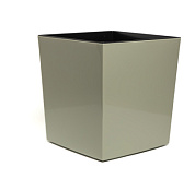 Кашпо для цветов со вставкой "РЕО", р-р 240×240×260 мм, 12,5 л, шалфей Гарденпласт 00236
