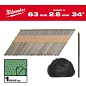 Гвозди для пистолета Milwaukee 34°/64мм SS 2200шт 4932492596
