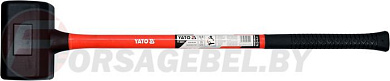 Молоток резиновый безынерционный 5.5 кг. 105х105х180 мм Yato YT-46273