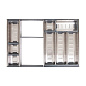 Вкладыш 60/550 шуфлядный металлический Organizer нержавеющая сталь (523*564*65) AKS 70802