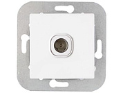 Розетка 1-ая телевизионная (скрытая) белая, Уют, Bylectrica ТР-047