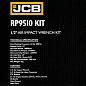 Пневмогайковерт ударный 1/2'' 1450 Нм ''Twin Hammer'' с реверсом и регулировкой усилия JCB JCB-RP9510 KIT