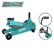 Домкрат гидравлический подкатной 3 т., 145-500 мм TOTAL THT10833