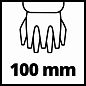Ножницы-кусторез аккумуляторный Einhell GE-CG 18/100 Li T-Solo EINHELL 3410310