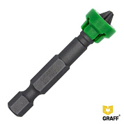 Бита для шуруповерта c магнитной насадкой GRAFF