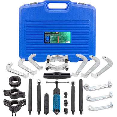 Комплект съемников подшипников универсальный, сегментного типа/двух- трехзахватные, L: 160, 210,270 мм RockForce RF-66622