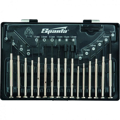 Набор отверток для точной механики, 16 шт., Sparta 11783