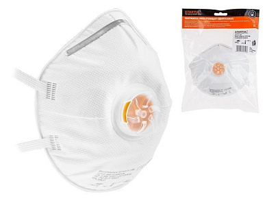 Респиратор формов. с клап. FFP2 NR, до 12 ПДК, индивид. уп. STARTUL ST7311-09