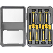 Набор прецизионных отверток Deli YS EDL241007 SL,PH, Torx, 7шт, кейс, черный, желтый