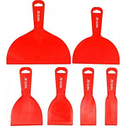 Набор шпателей пластмассовых гибких 40, 50, 80, 100, 150, 200 мм 6 пр. Yato YT-52740