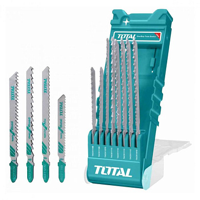 Набор пилок для лобзика 8 шт TOTAL TACSD7386