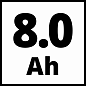 Аккумулятор Plus 18V, 8 Ач, Li-Ion PXC EINHELL 4511600