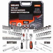 Набор инструментов 109 пр. 1/4''&1/2'' 6-гр BaumAuto BM-41092-5