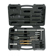 Набор инструментов для извлечения свечей накаливания и реставрации резьбы 16 пр. Force 916G3