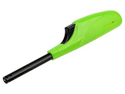 Пьезозажигалка бытовая газовая клаичеким пламенем зеленая СК-306 СОКОЛ 61-0969