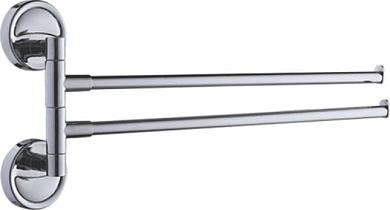 Полотенцедержатель, сталь, хром Ledeme L3512