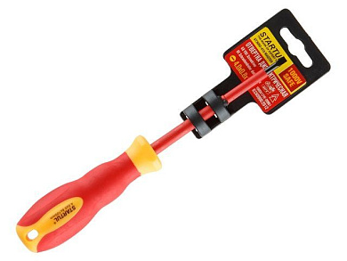 Отвертка шлицевая SL4 диэлектрическая Startul Master ST3050-410