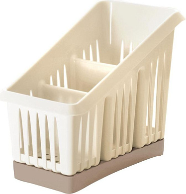 Сушилка для столовых приборов Sugar&Spice 3-х секционная шампань Пластик Репаблик SE156412001