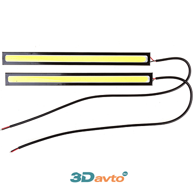 Ходовые огни 2V COB диод (~70*3*5 мм) 2шт SKYWAY S01501033