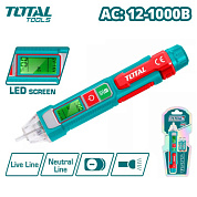 Индикатор напряжения бесконтактный 12-1000В TOTAL THT210003