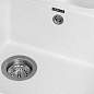 Мойка кухонная из мраморной крошки, белый, E10-18 Gerhans