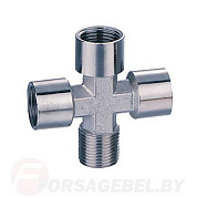 Разветвитель X-образный, внутр. резьба/наруж. резьба 1/4" FUBAG 180370 B