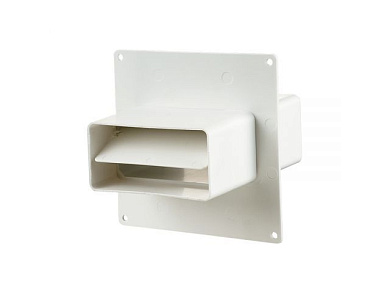 Муфта воздуховода 7571 плоских каналов 60х120мм с обр. клапаном ZERNBERG 10244291