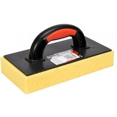 Терка пластмассовая с гидрогубкой SMPX 270х130х40 мм Yato YT-51902