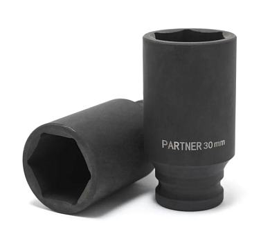 Головка ударная глубокая 17 мм 1/2'' 6-гр Partner PA-4458517