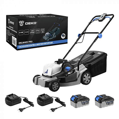 Газонокосилка аккумуляторная DKLM40V PRO DEKO 063-3008