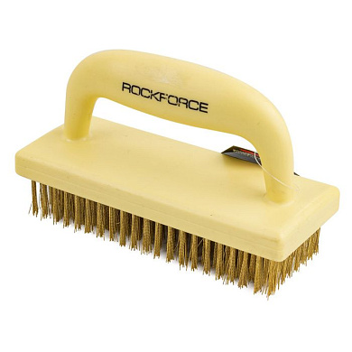 Щетка по металлу ручная с П-образной рукояткой RockForce RF-3401210338