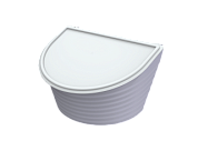 Солонка Krita (сиреневый туман) BEROSSI ИК 63976000